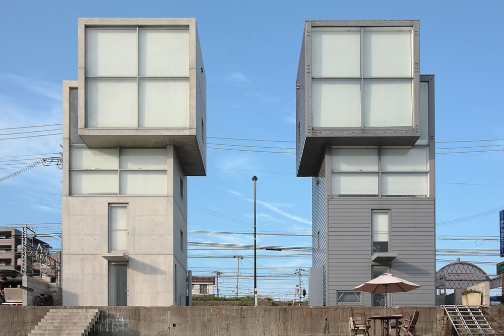 4x4 House, Kobe, Japan, Tadao Ando