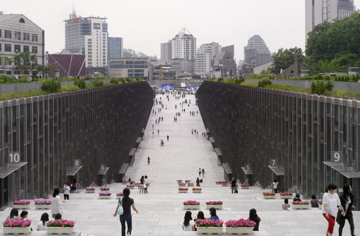 Ewha Womans University, Seoul, South Korea, Dominique Perrault Architecture