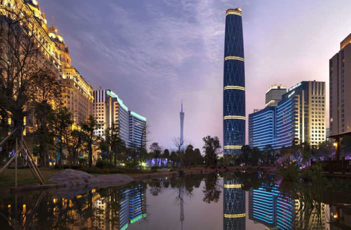 Guangzhou International Finance Center, China, WilkinsonEyre