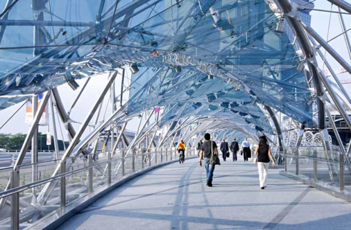 Helix Bridge, Singapore, Cox Architecture, Architects 61