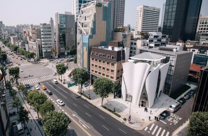 House of Dior in Seoul, South Korea, Christian de Portzamparc