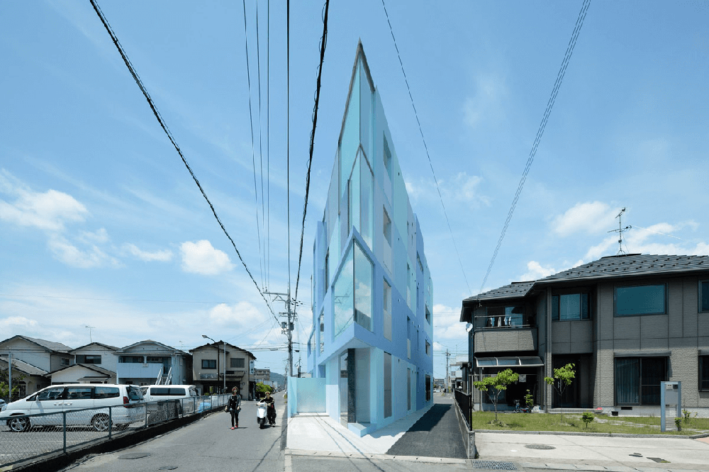 On the Corner, Higashiōmi, Japan, EASTERN Design Office