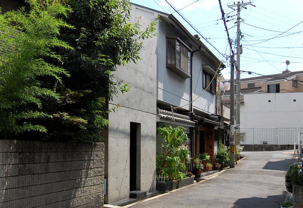 Row House (Azuma House), Osaka, Japan, Tadao Ando Architects & Associates