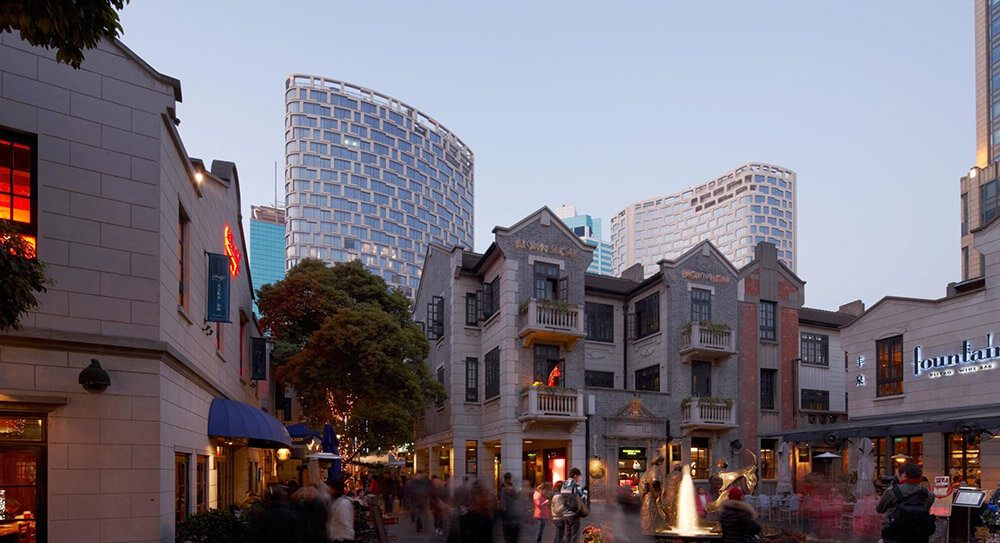 The Langham and Andaz Xintiandi, Shanghai, China, Kohn Pedersen Fox Associates