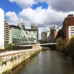 Trinity Bridge, Manchester, United Kingdom, Santiago Calatrava