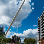 Trinity Bridge, Manchester, United Kingdom, Santiago Calatrava