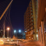 Trinity Bridge, Manchester, United Kingdom, Santiago Calatrava