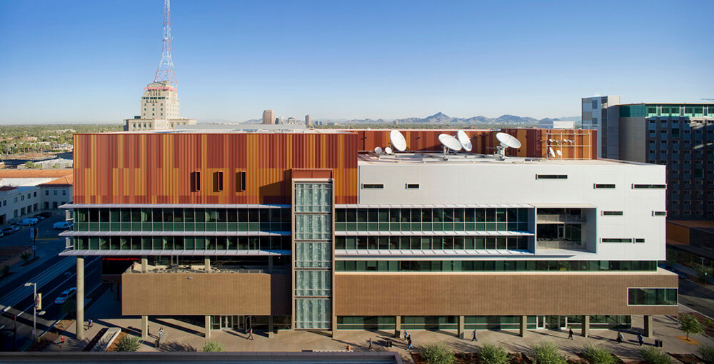 Walter Cronkite School of Journalism & Mass Communication, Phoenix, Arizona, United States, Ehrlich Yanai Rhee Chaney Architects