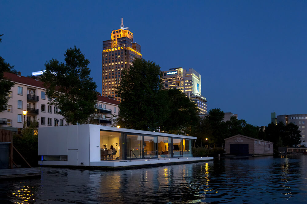 Watervilla Weesperzijde, Amsterdam, Netherlands, +31ARCHITECTS