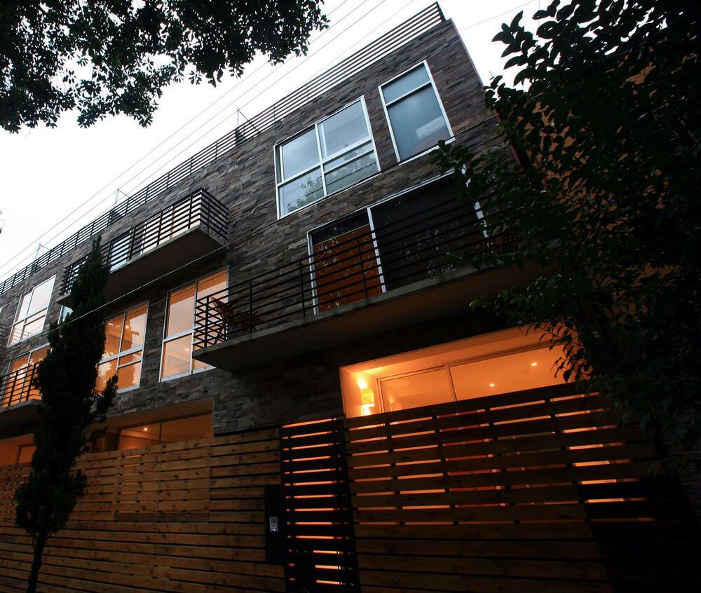 Zitacuaro Apartment Building, Mexico city, Mexico, Pascal Arquitectos