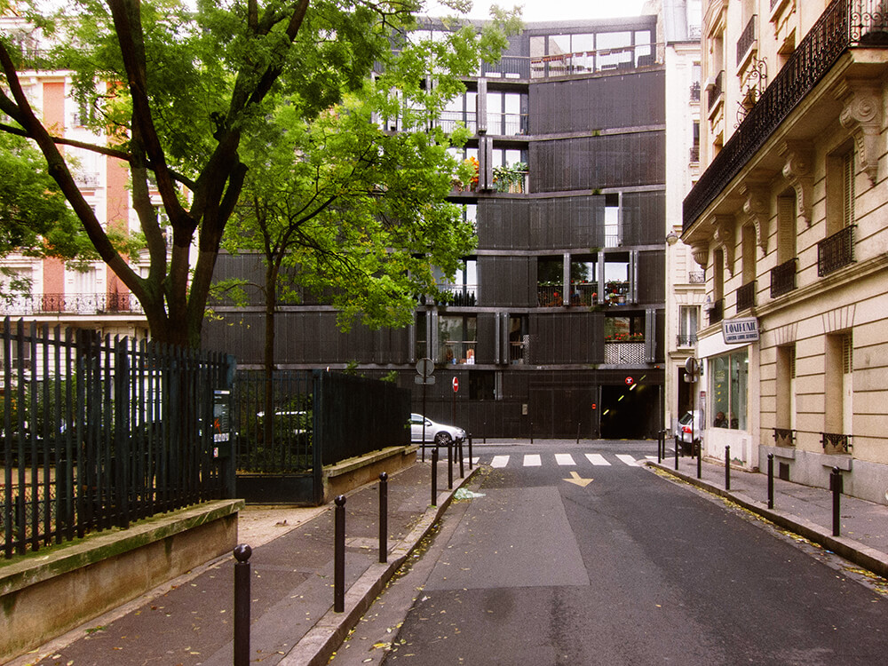 Rue des Suisses, Paris, France, Herzog & De Meuron