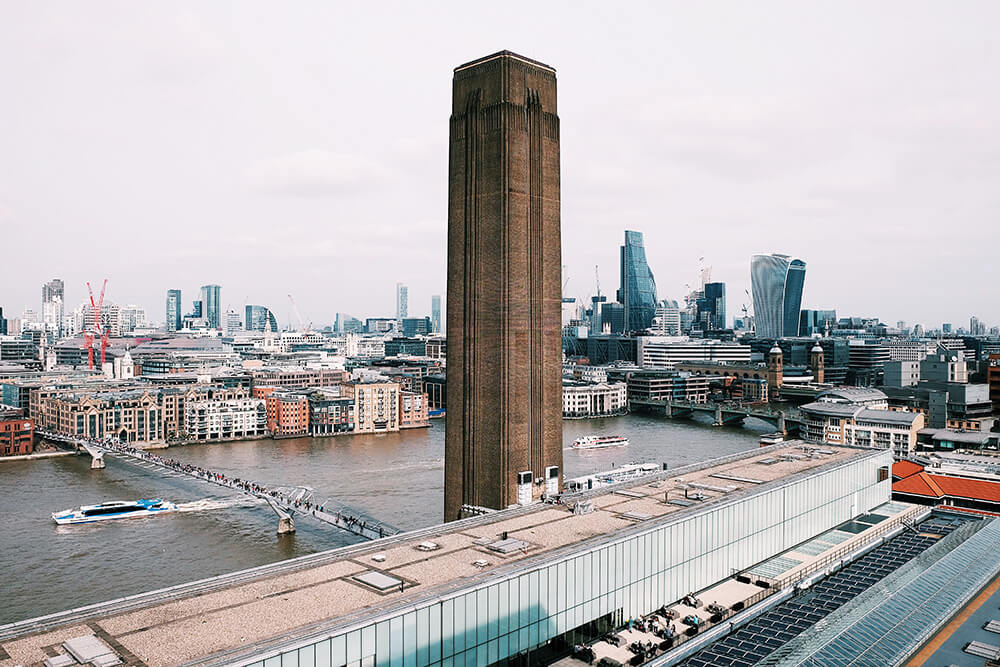 The Tate Modern, London, UK, Herzog & de Meuron