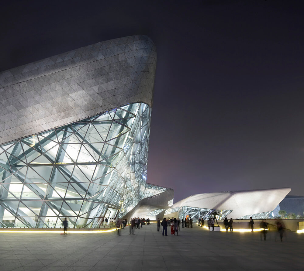 Guangzhou Opera House, China, Zaha Hadid Architects