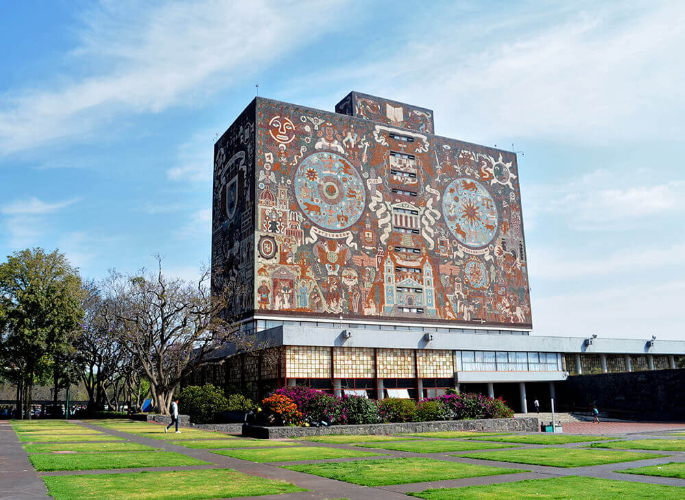 UNAM Library, Mexico, Mexico City, Juan O'Gorman