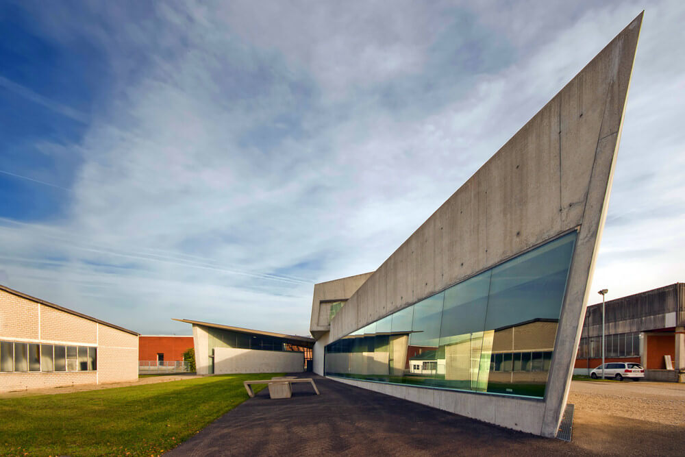 Vitra Fire Station, Weil am Rhein, Germany, Zaha Hadid Architects