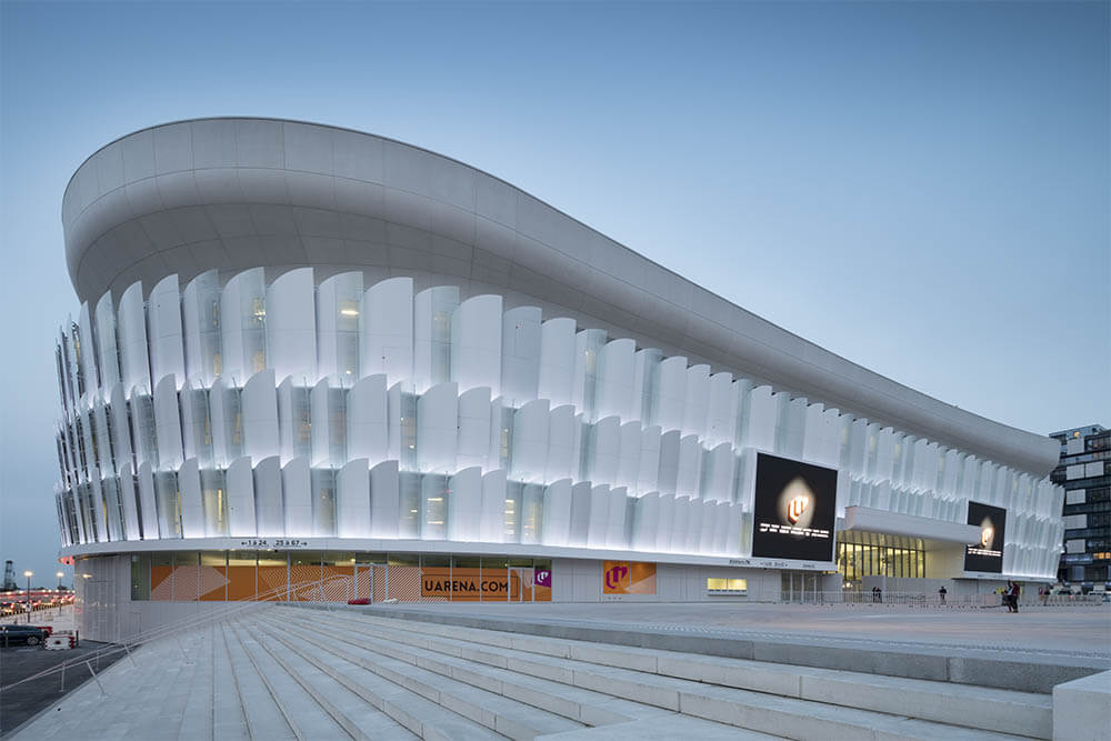 Paris La Défense Arena, Nanterre, France, Christian de Portzamparc