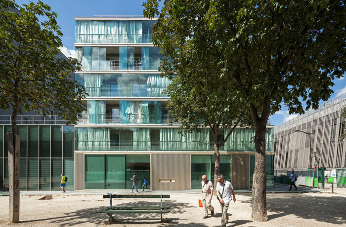 Montmarte Wintergarden Housing, Paris, France, FRES Architectes