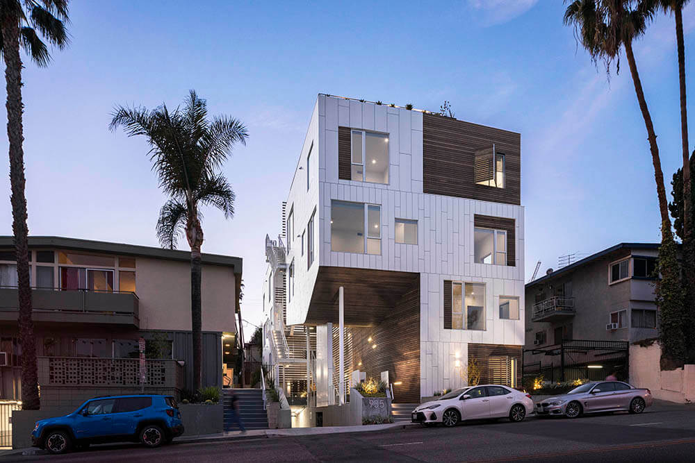 San Vicente935 Housing, West Hollywood-California, United States, Lorcan O'Herlihy Architects (LOHA)