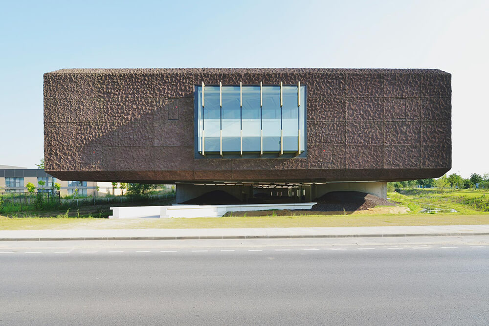 Bibliothèque Georges Perec, Marne-la-Vallée, France, Aldric Beckmann Architectes