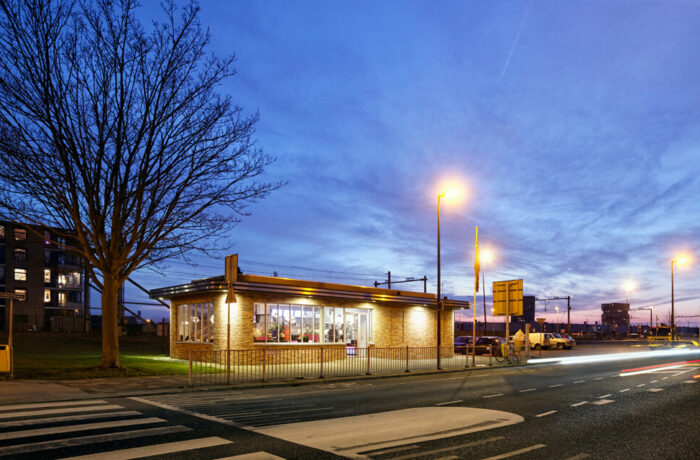 Cafeteria van Ruyven, Maassluis, Netherlands, derksen|windt architecten