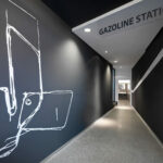 Gazoline Petrol Station, Cuneo, Italy, DaMilano Studio