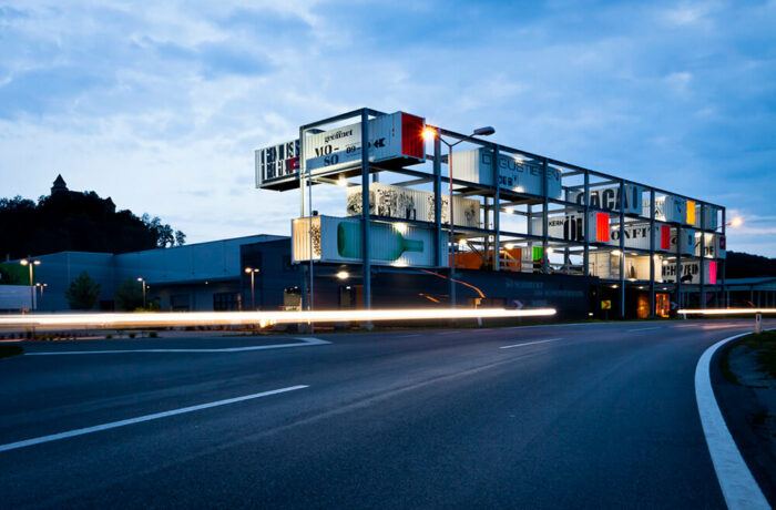 Genussregal Exhibition in Styria, Vogau, Austria, BWM Architekten