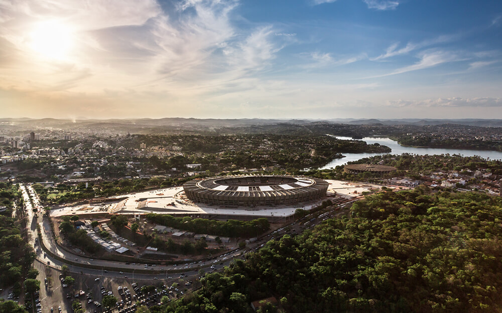 Mineirão Stadium, Belo Horizonte, Brazil, BCMF Arquitectos