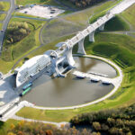 The Falkirk Wheel and Visitor Centre, Falkirk, Scotland, RMJM