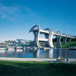 The Falkirk Wheel and Visitor Centre, Falkirk, Scotland, RMJM