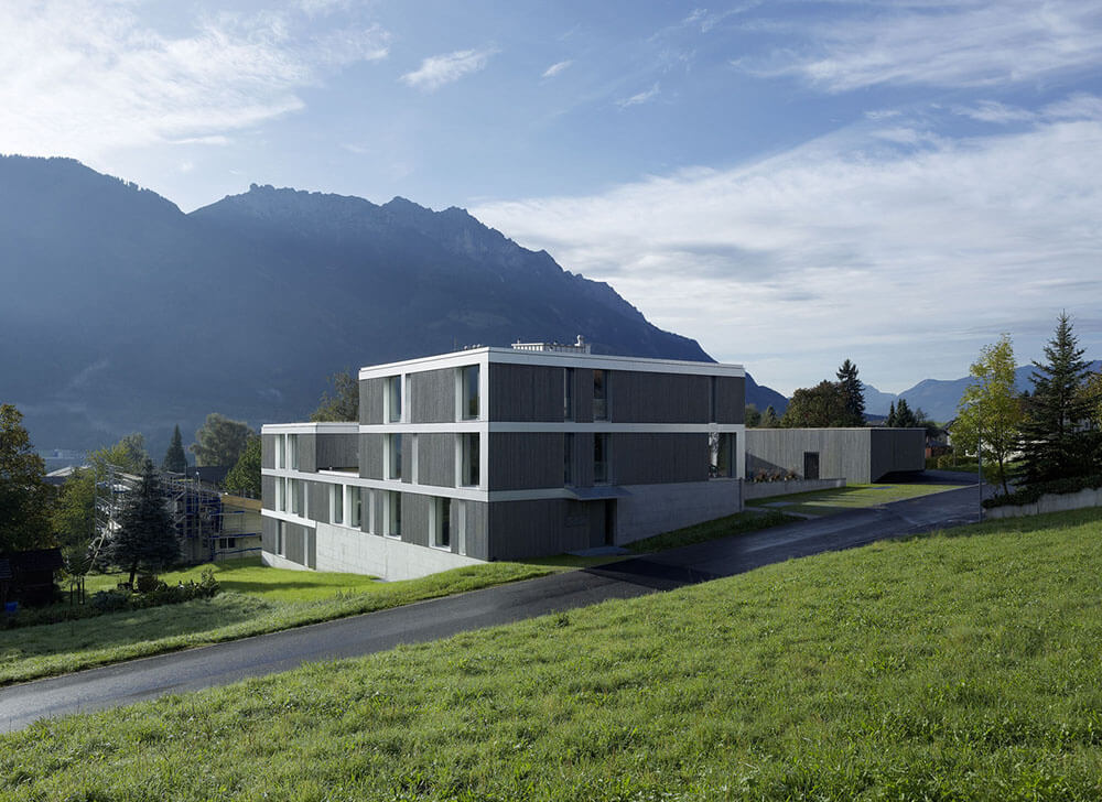 Housing Estate Papillon, Mauren, Liechtenstein, Gohm Hiessberger Architekten