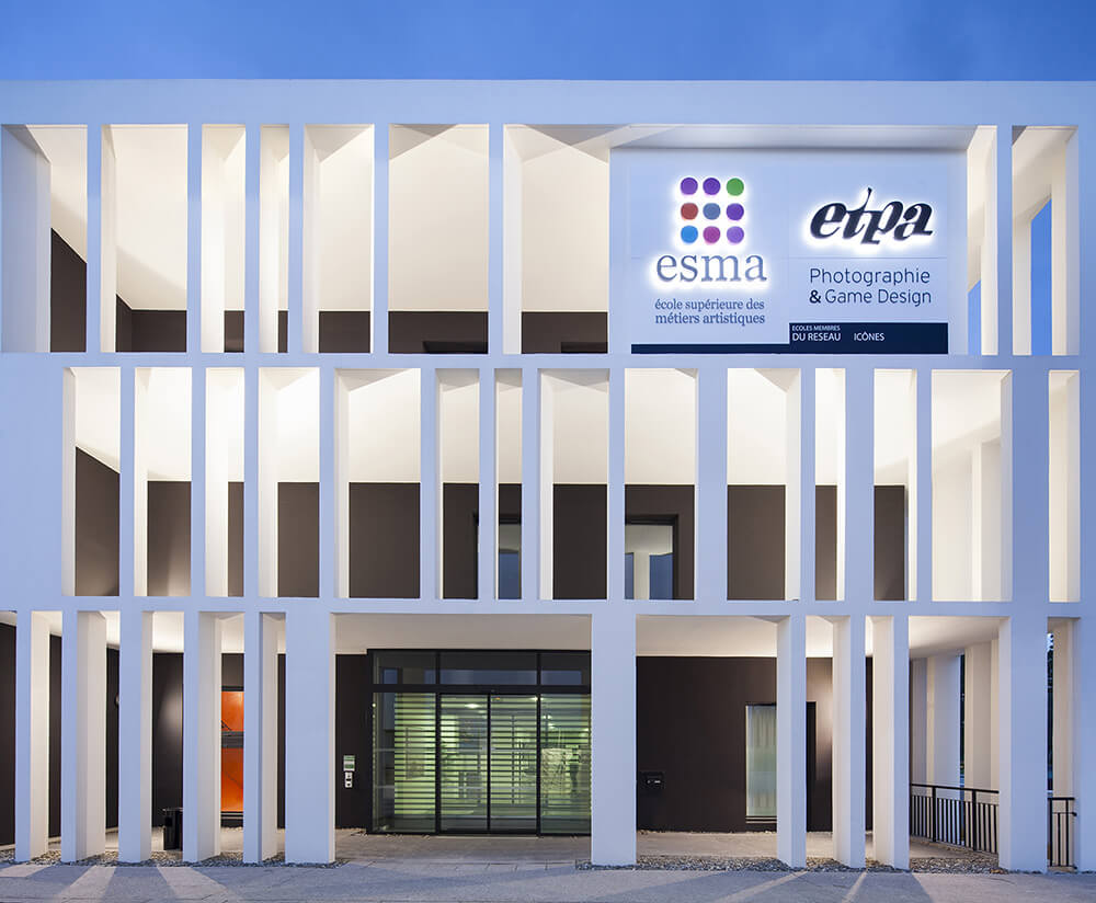 Academy of Art Crafts (ESMA), Toulouse, France, LCR Architectes
