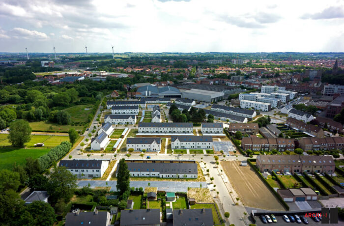 Social Housing Estate Venning Kortrijk, Kortrijk, Belgium, B2Ai