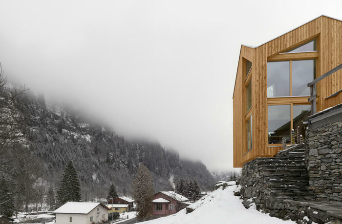 Swisshouse XXXV, Rossa, Switzerland, Davide Macullo Architects