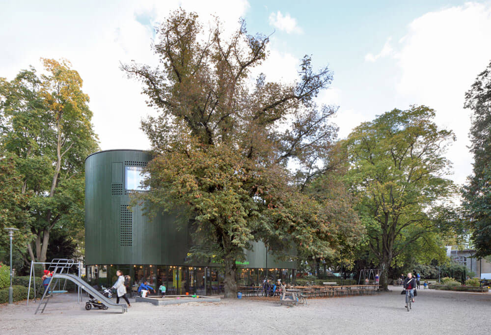 Community Centre Aussersihl, Zurich, Switzerland, EM2N