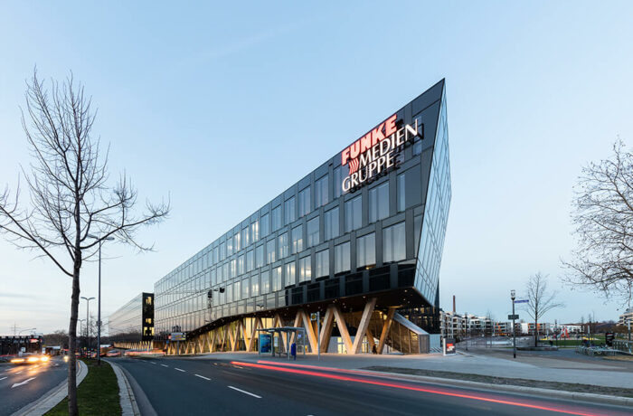 Funke Media Office, Essen, Germany, AllesWirdGut