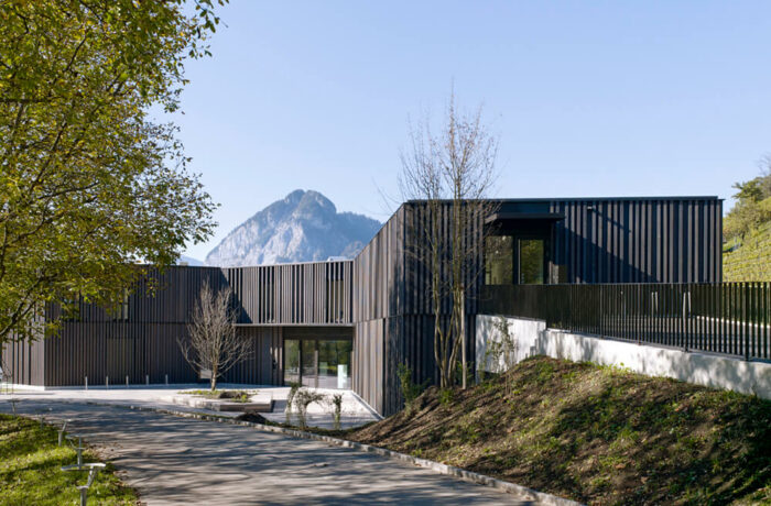 Library-Game Library & Municipality Administration in Spiez, Spiez, Switzerland, Bauzeit Architekten