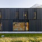 Library-Game Library & Municipality Administration in Spiez, Spiez, Switzerland, Bauzeit Architekten