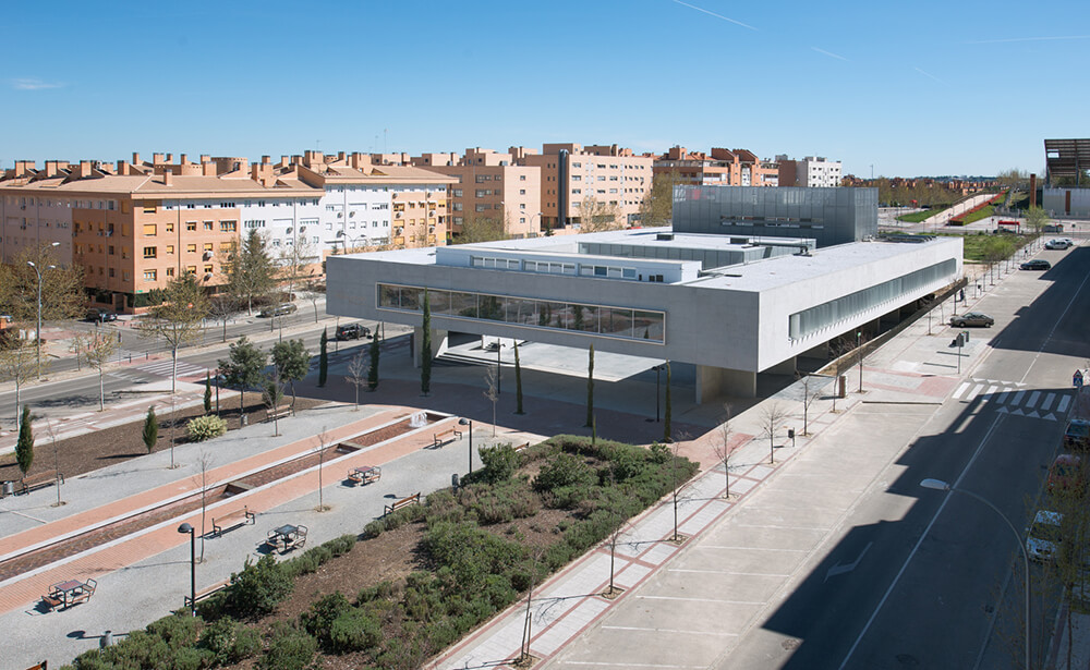 Miguel Delibes Space, Alcobendas, Spain, Rafael de La-Hoz Arquitectos