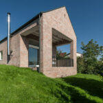 The Long Brick House, Pilisborosjenő, Hungary, Földes Architects