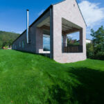 The Long Brick House, Pilisborosjenő, Hungary, Földes Architects