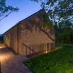 The Long Brick House, Pilisborosjenő, Hungary, Földes Architects