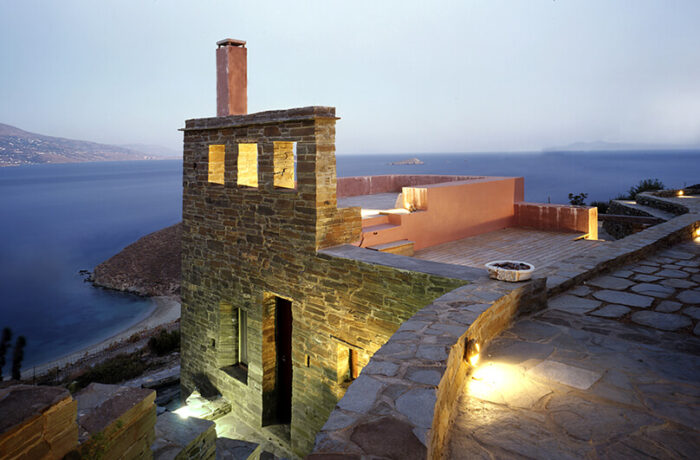 Summer House on Andros Island, Andros, Greece, Couvelas Architects