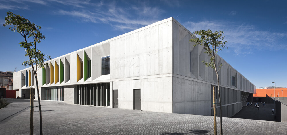 Braamcamp Freire Secondary School, Lisbon, Portugal, CVDB Arquitectos