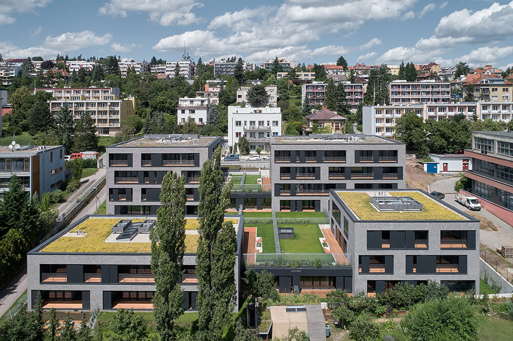 Four Houses in One, Brno, Czech Republic, Kuba & Pilař architekti