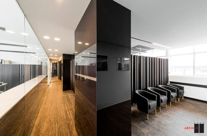 Interior Design of Immo Desimpel Offices, Merelbeke, Belgium, B2Ai