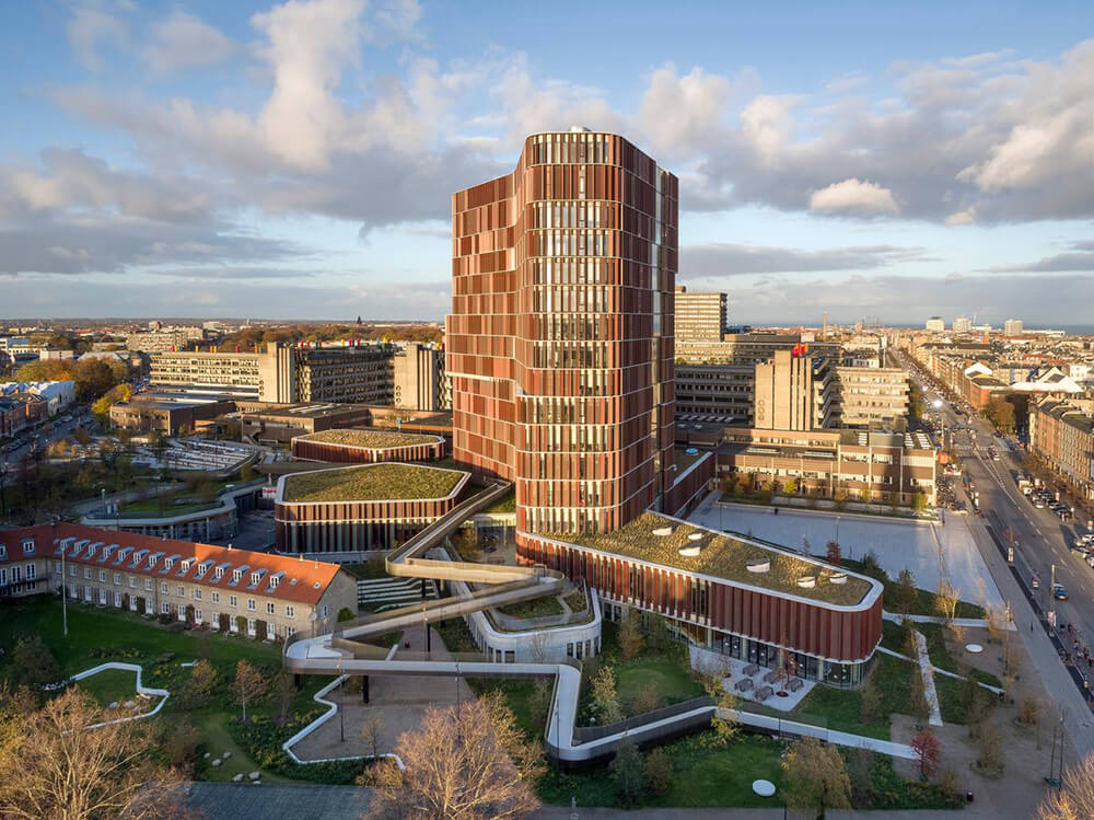 The Maersk Tower, Copenhagen, Denmark, C.F. Møller Architects