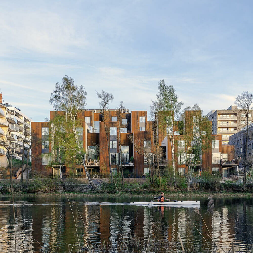 Zenhouses, Stockholm, Sweden, C.F. Møller Architects