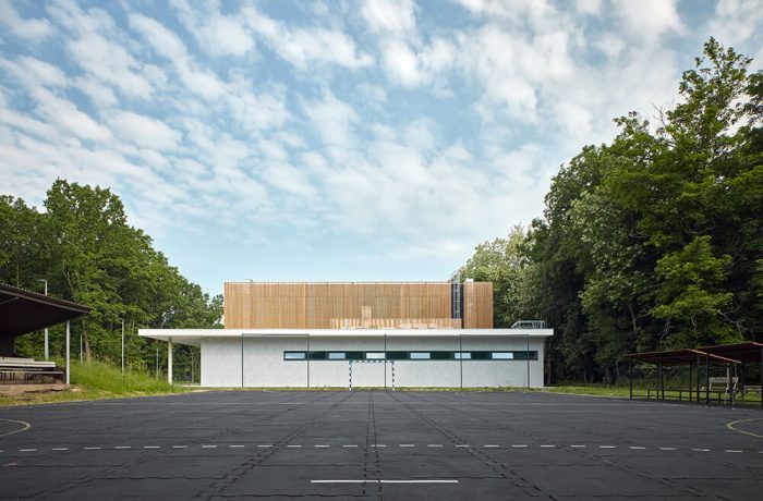 Sports Hall in Borky, Kolín, Czech Republic, OV-A