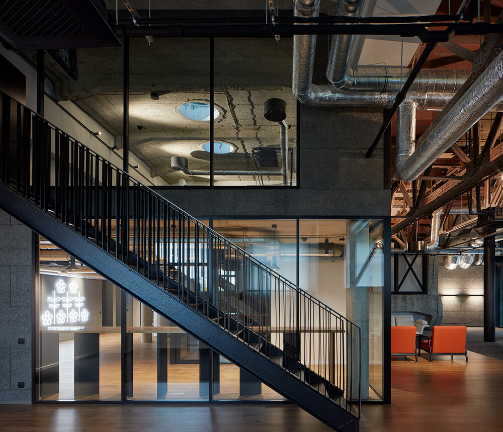 Base4Work Bratislava, Bratislava, Slovakia, Studio Perspektiv, DF Creative Group
