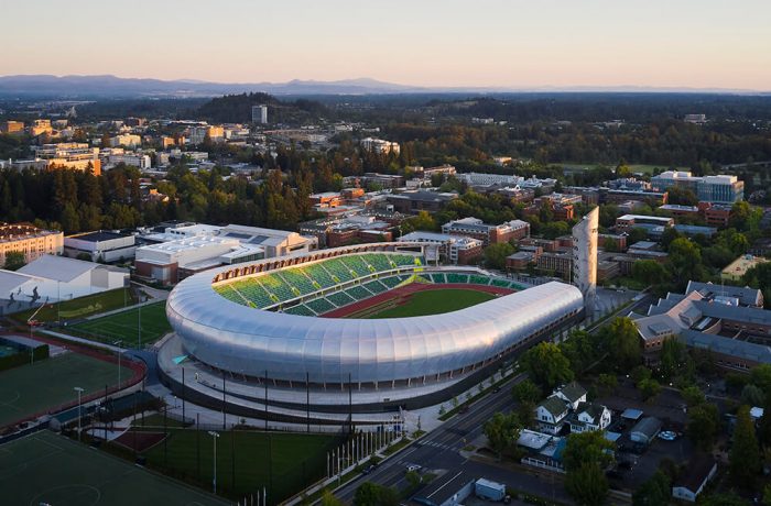 Hayward Field at the University of Oregon, Eugene-Oregon, United States, SRG Partnership